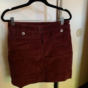 Patagonia Corduroy mini skirt
